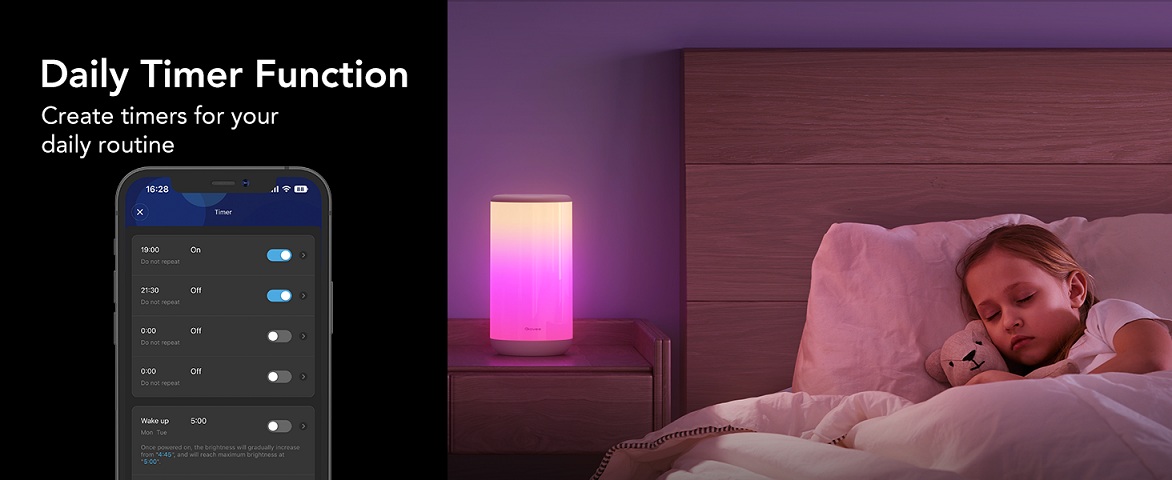 چراغ هوشمند رومیزی گووی مدل Govee Aura Smart Table Lamp H6052