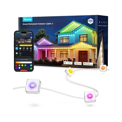 ریسه هوشمند فضای باز 30 متری گووی Govee Permanent Outdoor Lights 2 H705E