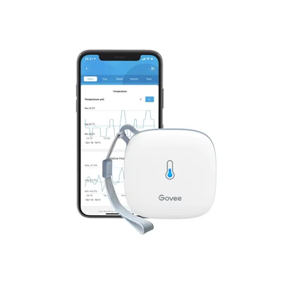 دماسنج و رطوبت‌سنج هوشمند بی سیم  گووی مدل Govee Wi-Fi Thermo-Hygrometer H5179