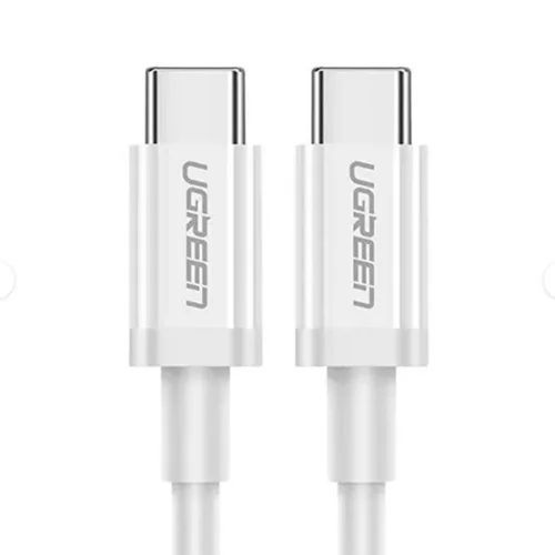 کابل شارژ یوگرین مدل US264 USB-C به USB-C توان 60 وات