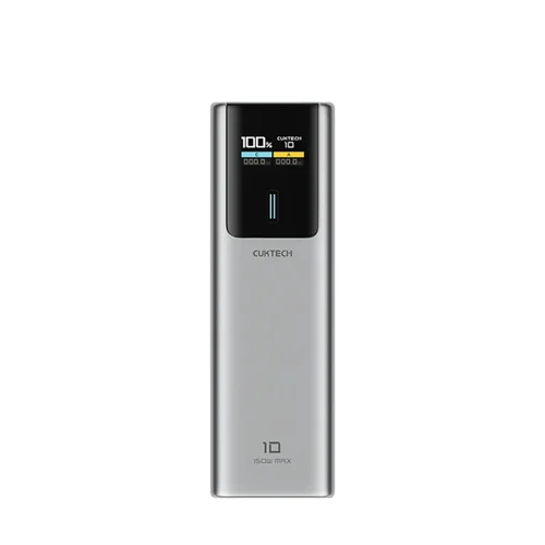 پاوربانک 150 وات 10000 میلی‌آمپر PB100P کاکتک مدل CUKTECH 10 Power Bank 10000mAh 150W MAX