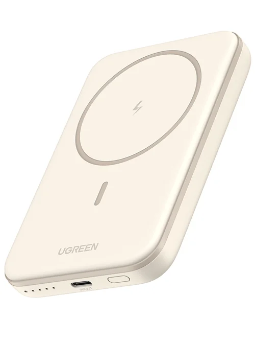 پاور بانک مغناطیسی وایرلس یوگرین 5000 میلی‌آمپر ساعت | UGREEN PB560