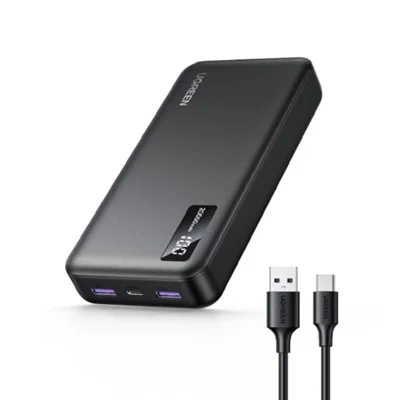 پاوربانک یوگرین 20 وات ظرفیت 20000 میلی‌آمپر ساعت | UGREEN PB312