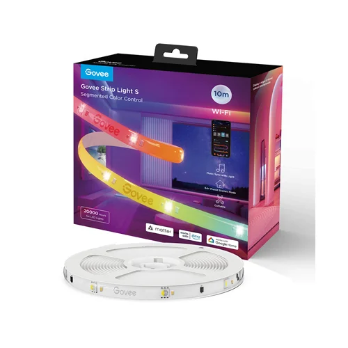 ریسه هوشمند 10 متری گووی مدل Govee RGBIC LED Strip Light S H612C